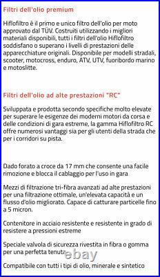 Set Entretien Huile Motul 7100 10W30 + Filtre pour Honda CRF1000 Africa Twin