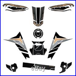 Set Kit Autocollant 3d moto Honda Africa Twin Adv Sports 2024 Black compatibles Set Kit Autocollant 3d moto Honda Africa Twin Adv Sports 2024 Black compatibles