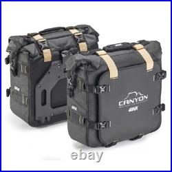 Set Sacoches Latérales GIVI GRT720B Imperméables pour Honda Africa Twin 1100
