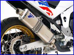 Silencieux Approuvé En Titane Termignoni Pour Honda Crf 1100 L Africa Twin 2024