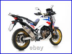 Silencieux Approuvé En Titane Termignoni Pour Honda Crf 1100 L Africa Twin 2024