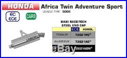 Silencieux Arrow Maxi Race-tech Titane Honda Africa Twin Adv Sport 2018 72621po