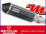 Silencieux Pot échappement Remus Carbone Okami Honda CRF 1000 L Africa Twin 16+