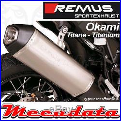Slip-On Exhaust Remus EEC Titanium Okami Honda CRF 1000 L Africa Twin 2016+