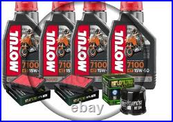 Tagliando Honda Africa Twin 1000 Huile Motul 7100 15W50 Filtre Huile Air Hiflo