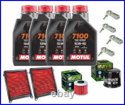 Tagliando Honda Africa Twin 1100 DCT Huile 7100 10W40 Filtres Air Huile Bougies