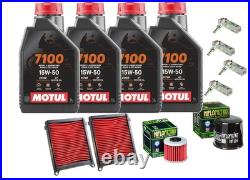 Tagliando Honda Africa Twin 1100 DCT Huile 7100 15W50 Filtres Air Huile Bougies