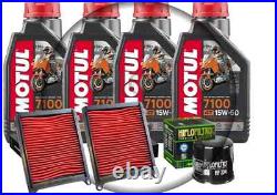 Tagliando Honda Africa Twin 1100 Huile Motul 7100 15W50 Filtre Huile Air Hiflo Tagliando Honda Africa Twin 1100 Huile Motul 7100 15W50 Filtre Huile Air Hiflo