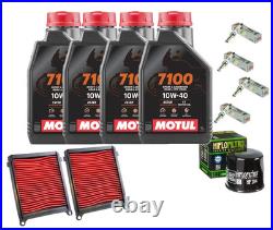 Tagliando Honda CRF Africa Twin 1100 Motul 7100 10W40 Filtre Air Huile Bougies