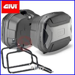 Valises Latérales Givi TREKKER 35 + Cadre PL148 Honda Africa Twin 750 1993-2002